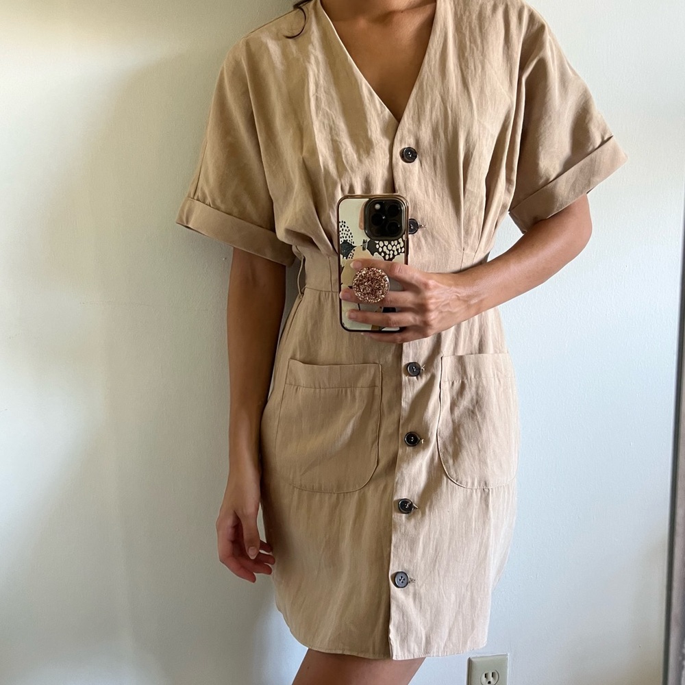 Zara dress with pockets - perfect for fall